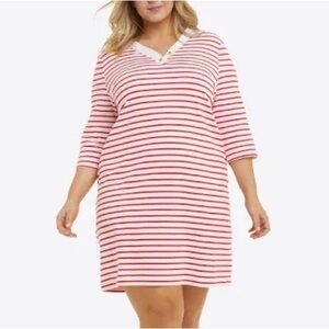 Draper James V neck tshirt dress